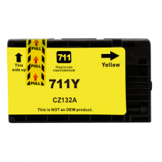 Cartuccia d'inchiostro compatibile per HP giallo CZ132A 711 Cartuccia d'inchiostro compatibile per HP giallo CZ132A 711