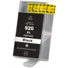 Cartuccia compatibile rigenerato per HP Cartuccia d'inchiostro nero CD971AE 920